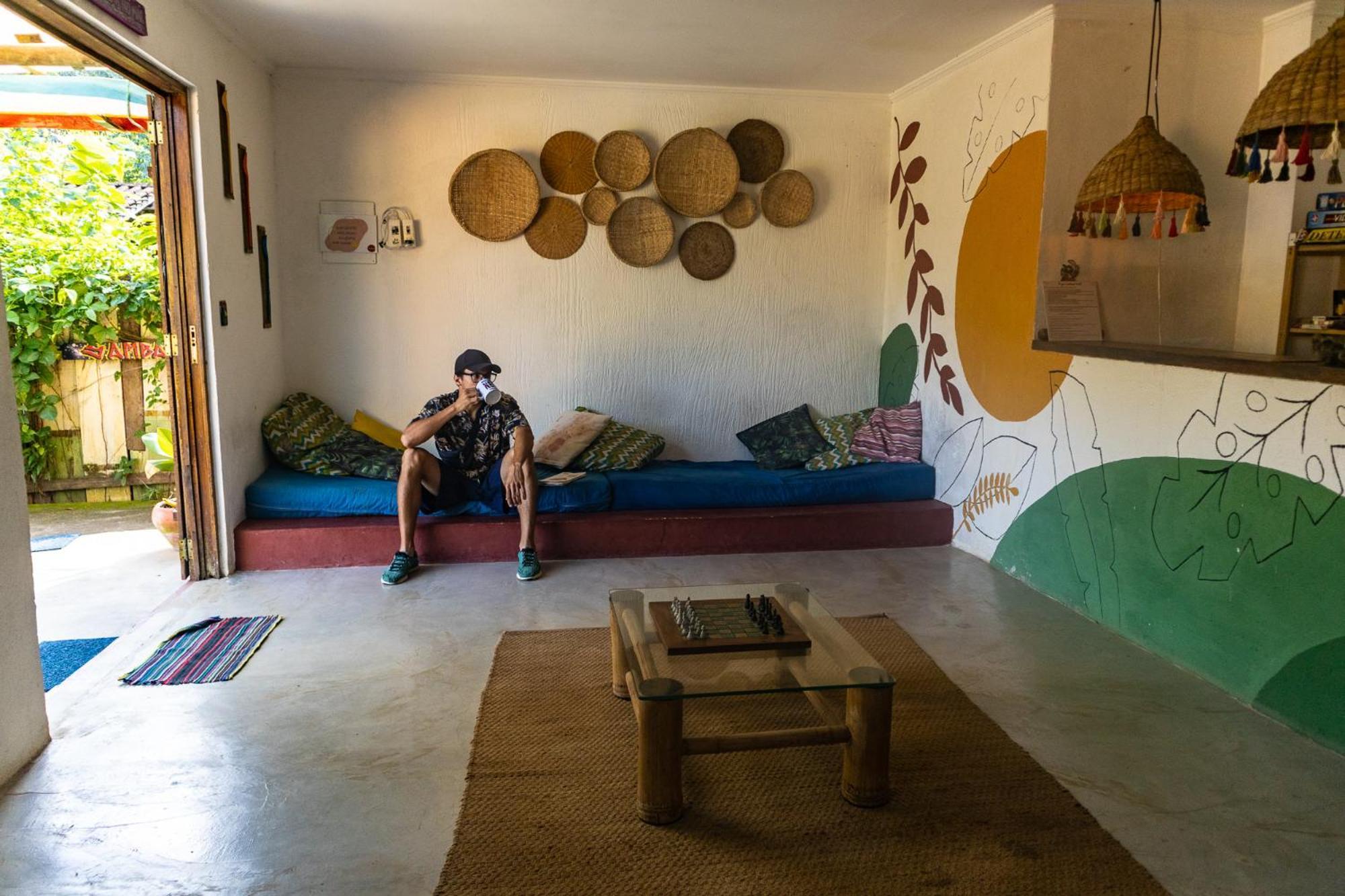Sambaqui Hostel Ilhabela Bagian luar foto